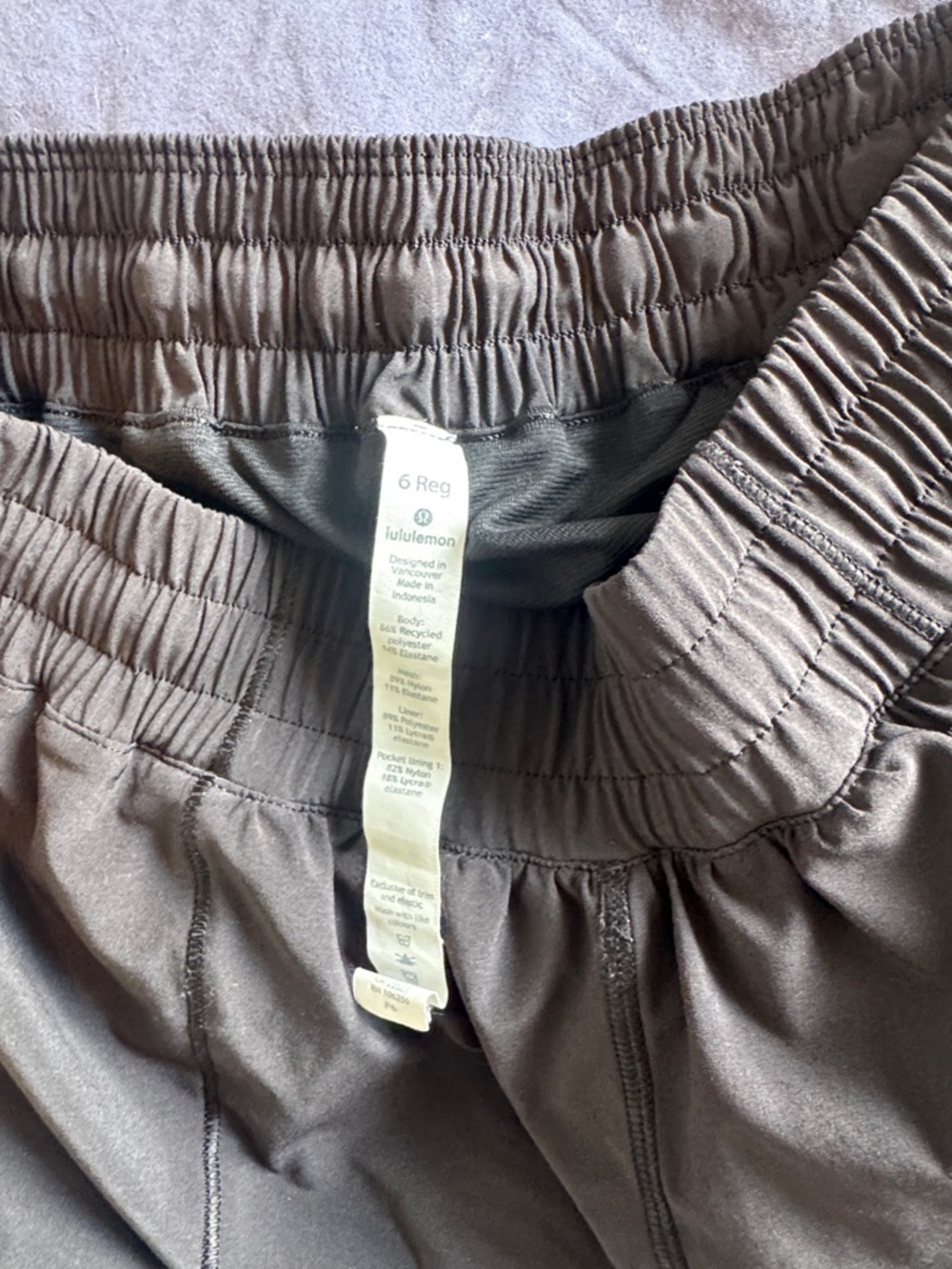 Lululemon Hottie Hot 2.5” - Size 6 Regular - Picture 5 of 8